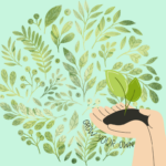 1のメッセージ用イラスト